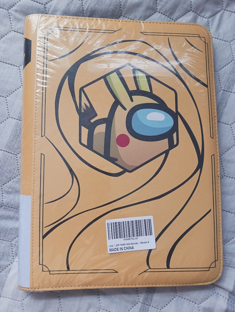 Dr. ZERUI Among Us Pikachu Theme Card Binder Top Load Pokemon Album 504 Big New